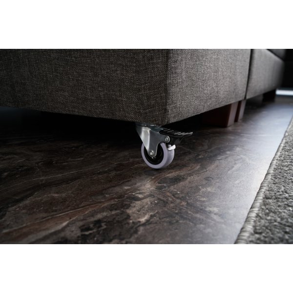 Canapé d'angle Manama gauche - Anthracite Canapé d'angle Manama gauche - Anthracite