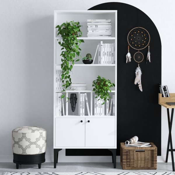 Bibliothèque Spica - Blanc Bibliothèque Spica - Blanc