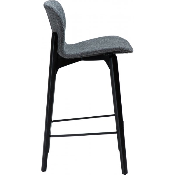 Chaise de comptoir Paragon - Bouclé gris Chaise de comptoir Paragon - Bouclé gris