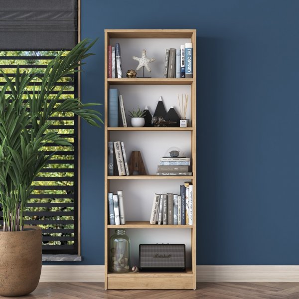 Hector boekenkast 15 - Walnoot Hector boekenkast 15 - Walnoot