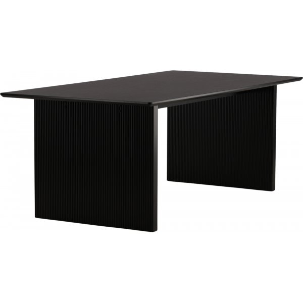 Vail matbord 200 x 100 cm - Svart