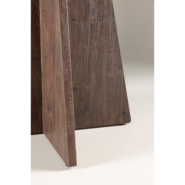 Bootcut matbord Ø110 cm - Valnöt Bootcut matbord Ø110 cm - Valnöt