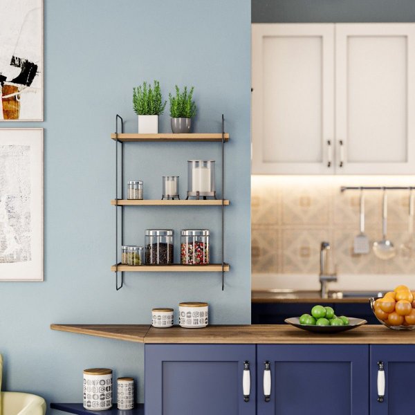 Polaris wandplank - Grenen Polaris wandplank - Grenen