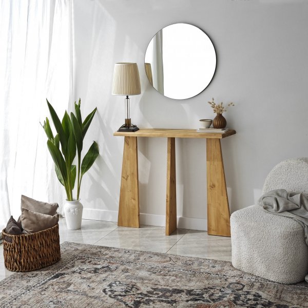 Cleopatra avlastningsbord 100 x 28 cm - Ek Cleopatra avlastningsbord 100 x 28 cm - Ek