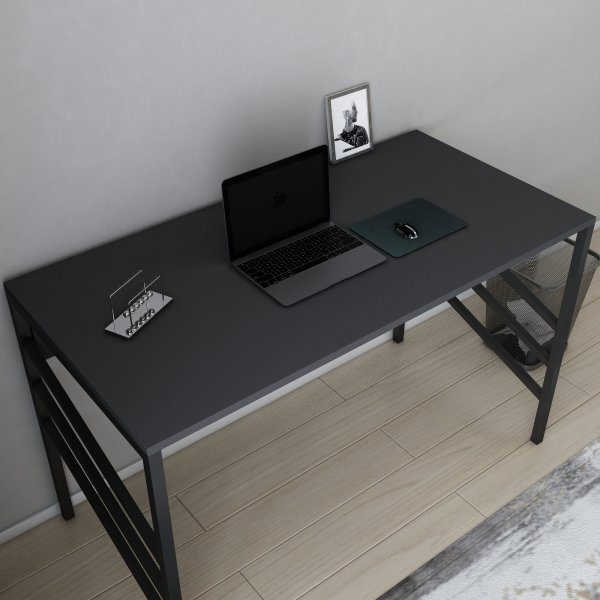 Josephine skrivbord 120 x 60 cm - Svart/antracit Josephine skrivbord 120 x 60 cm - Svart/antracit