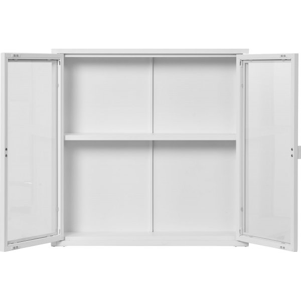 Brisbane wandkast 80x18x80 cm - Wit Brisbane wandkast 80x18x80 cm - Wit