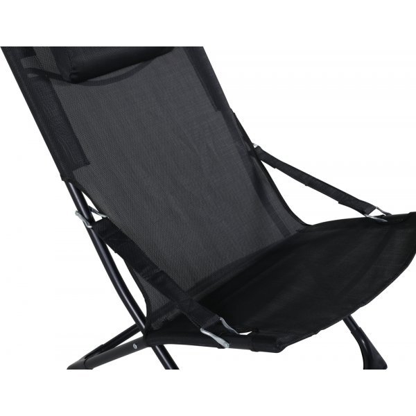 Seville solsäng - Svart Seville solsäng - Svart