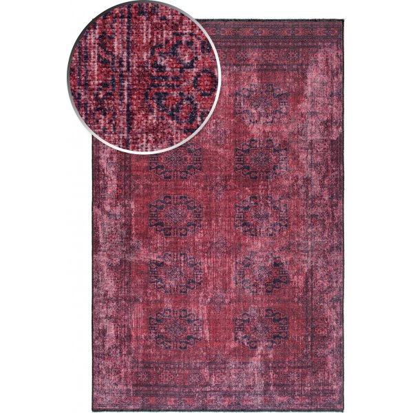 Tapis en coton Adana Boccara Rouge Tapis en coton Adana Boccara Rouge