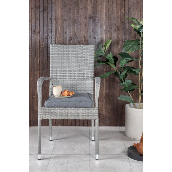 Anna matstol - Grå Anna matstol - Grå