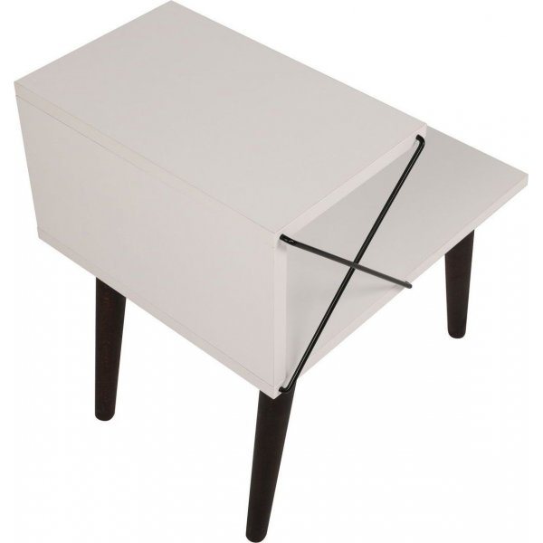 Kruis nachtkastje - Wit