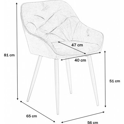 Cadeira matstol 418 - Gr