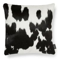 Patty kuddfodral kohud - Svart/vit Patty kuddfodral kohud - Svart/vit