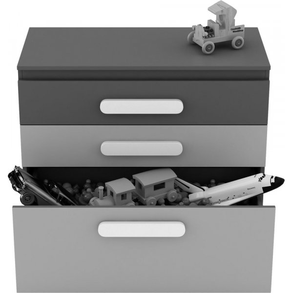 Pauline byr - Graphite/gr