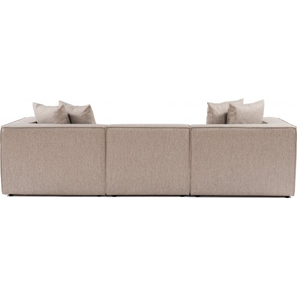 Sora 3-sits soffa - Sandbeige Sora 3-sits soffa - Sandbeige