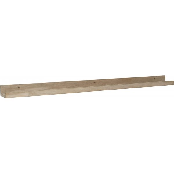 Varg tavellist 120 cm - Vitkalkad ek