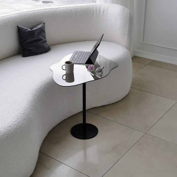 Table basse Dior 60 x 45 cm - Noir