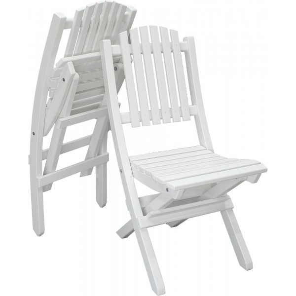 Wilma utegrupp bord 65 x 65 cm inkl 2 st Visby stolar - Vit Wilma utegrupp bord 65 x 65 cm inkl 2 st Visby stolar - Vit