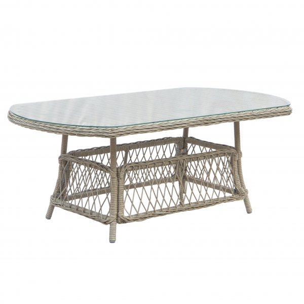 Utegrupp; soffa med två fåtöljer och bord Utegrupp; soffa med två fåtöljer och bord