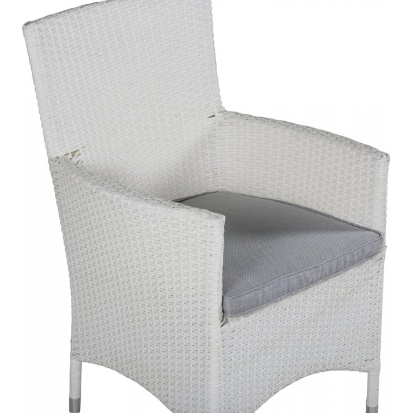 Malin matstol - Grå/Vit Malin matstol - Grå/Vit