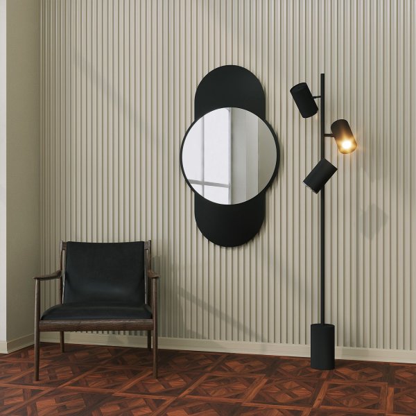 Time spegel - Svart Time spegel - Svart