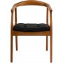 Mira fauteuil - Eiken/zwart