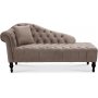 Darling schslong - Grbeige sammet