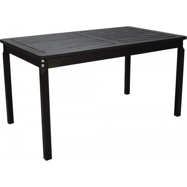 Table à manger Europe 135 cm - Noir + Détachant pour meubles Table à manger Europe 135 cm - Noir + Détachant pour meubles