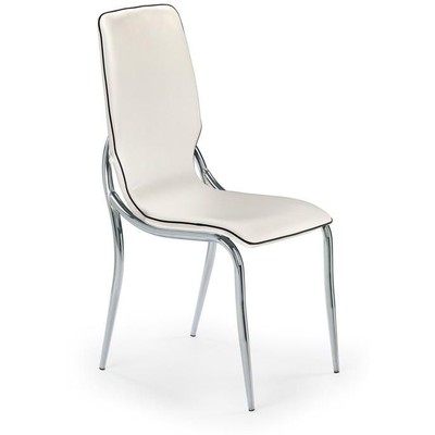 Jillian stol - vit-svart