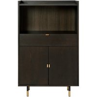 Impala Highboard - Brunbetsad ek / Guld Impala Highboard - Brunbetsad ek / Guld