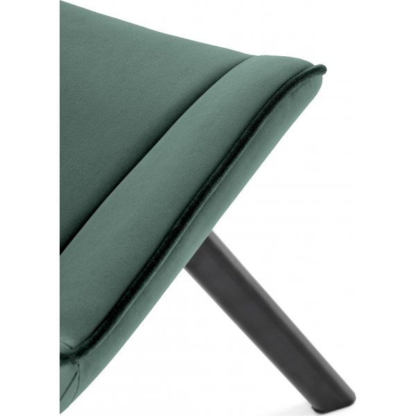 Chaise de salle  manger Cadeira 520 - Vert fonc