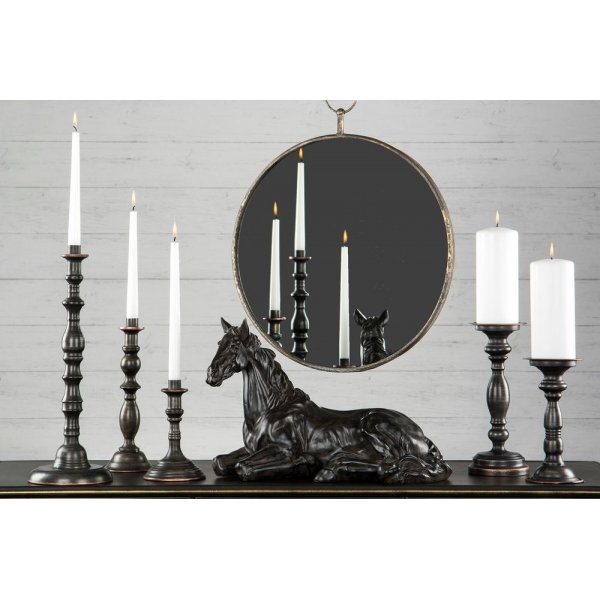 Prydnadsdjur (Häst) liggandes - Svart Prydnadsdjur (Häst) liggandes - Svart