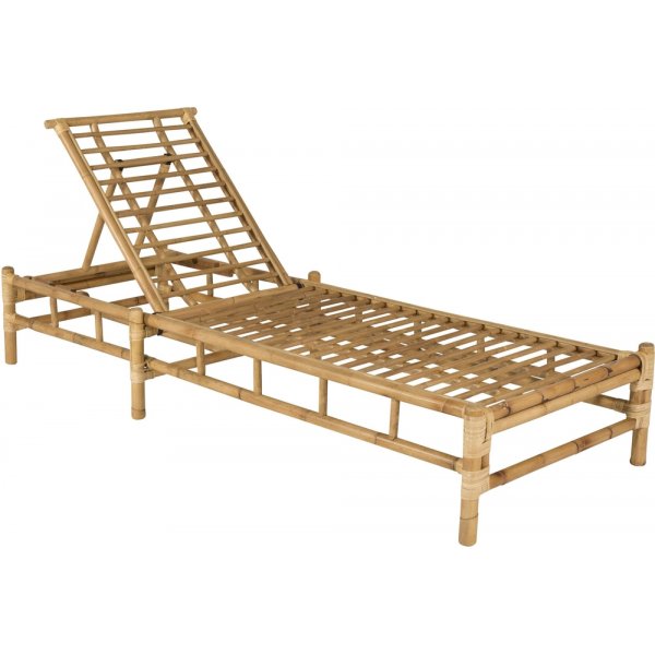 Bain de soleil en rotin - Gris/rotin Bain de soleil en rotin - Gris/rotin