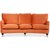 Howard Watford deluxe 4-sits svngd soffa - Orange sammet