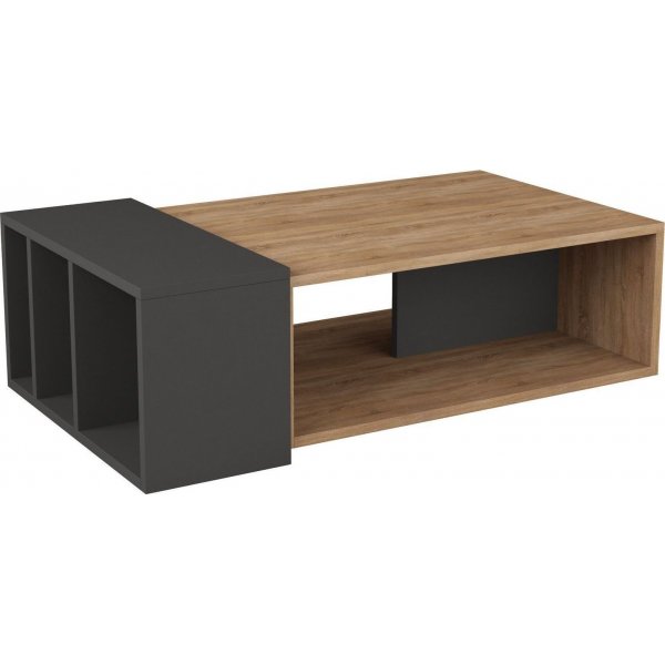 Anita soffbord 102 x 60 cm - Ek/antracit