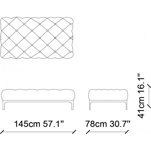 Fashion puff - Rose Fashion puff - Rose