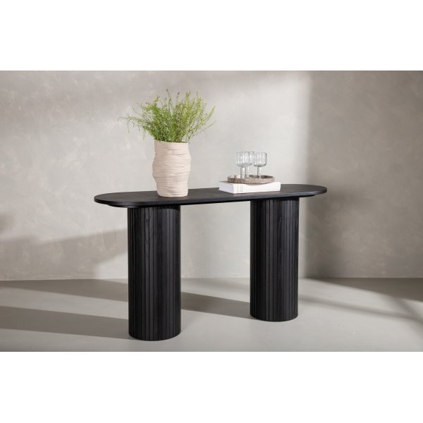 Bianca konsolbord 130 x 40 cm - Svart Bianca konsolbord 130 x 40 cm - Svart