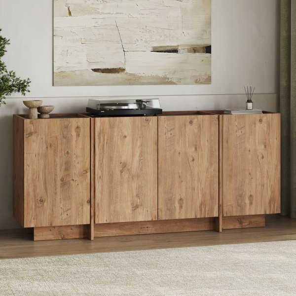 Sideboard Dromma 180 cm - Atlantic Pine/Antracit