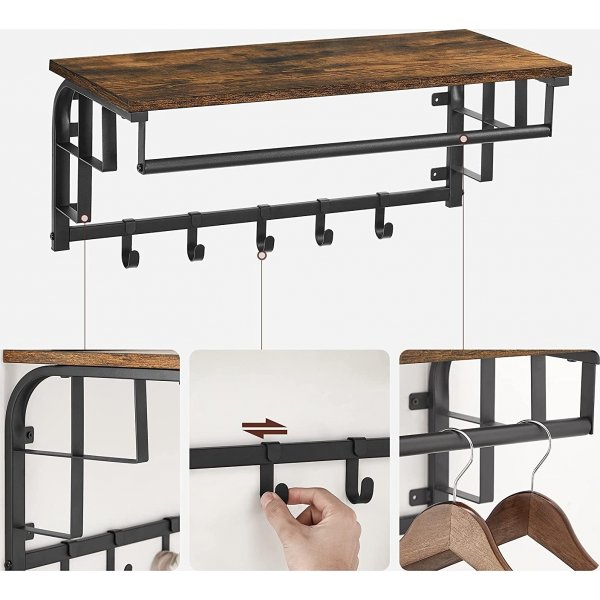 tagre  chapeaux Aleksander 66 cm - Marron/noir