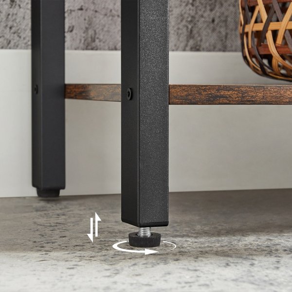 Bibliothque Nikita 158 x 166 cm - Marron/noir