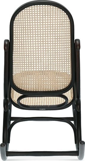 Chaise à bascule No 21 avec rembourrage en rotin - N\\\'importe quelle couleur sur le cadre Chaise à bascule No 21 avec rembourrage en rotin - N\\\'importe quelle couleur sur le cadre