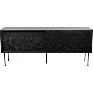 Volume mediabänk 132 cm - Svart Volume mediabänk 132 cm - Svart