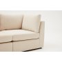 Mottona 3-sits soffa Cream