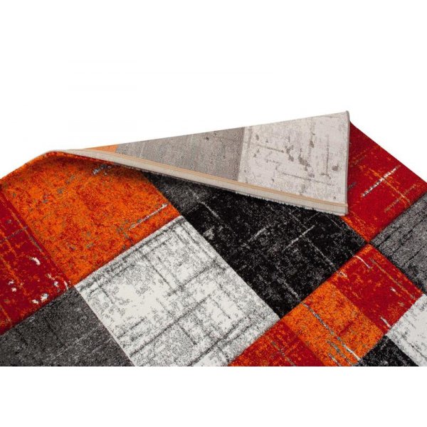 Machinaal geweven vloerkleed Aversa - Rood Machinaal geweven vloerkleed Aversa - Rood