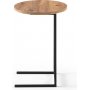Mitazor sidobord 38 cm - Furu/svart