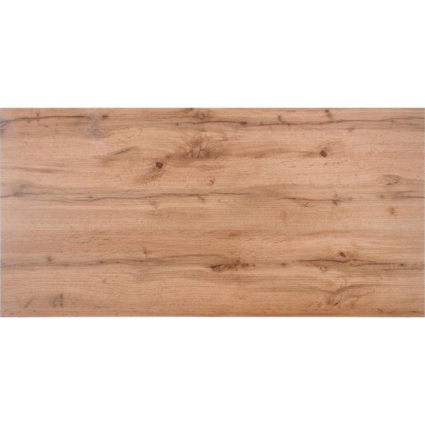 Table basse Kasady 120 cm - Chne Wotan/noir