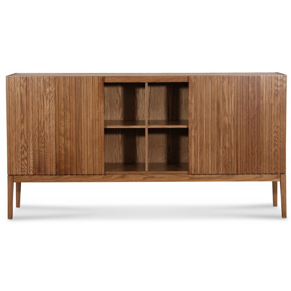 Nova sideboard med skjutdörrar - Valnöt Nova sideboard med skjutdörrar - Valnöt