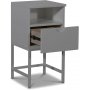 Lennox sngbord med lda - Gr