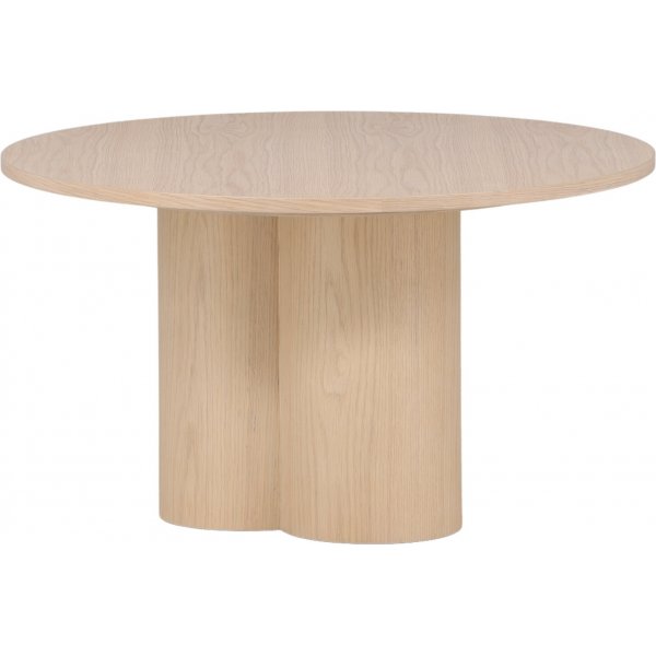 Olivia soffbord 80 cm - Whitewash