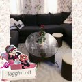 Kundbild Meeting soffbord med sittpallar 120 x 65 cm - Wenge: Jag älskar det här bordet och...