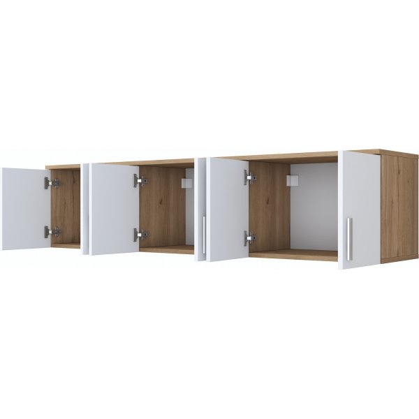 Esa väggskåp - Valnöt/vit Esa väggskåp - Valnöt/vit